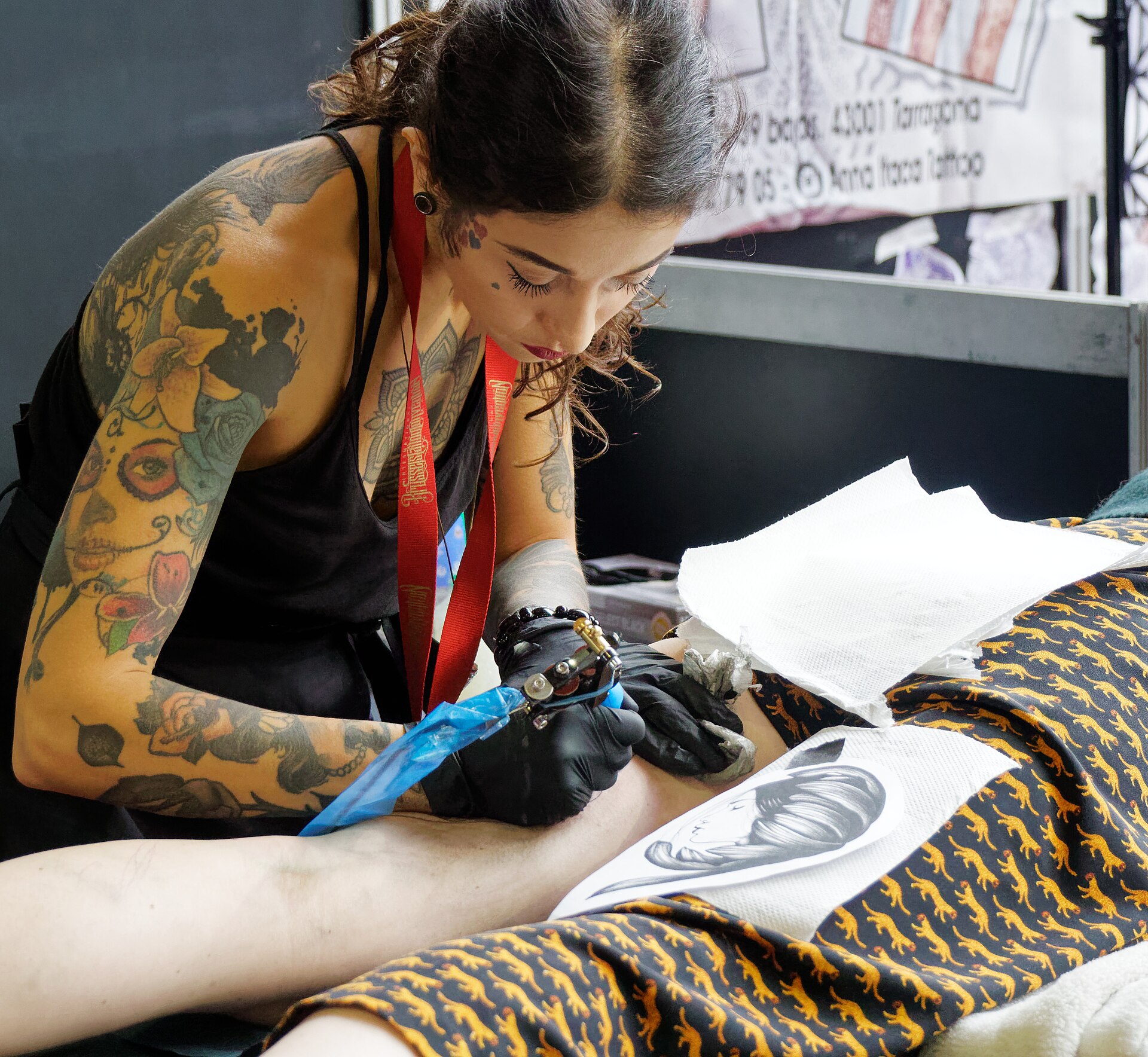 Black Iris Tattoo photo 5